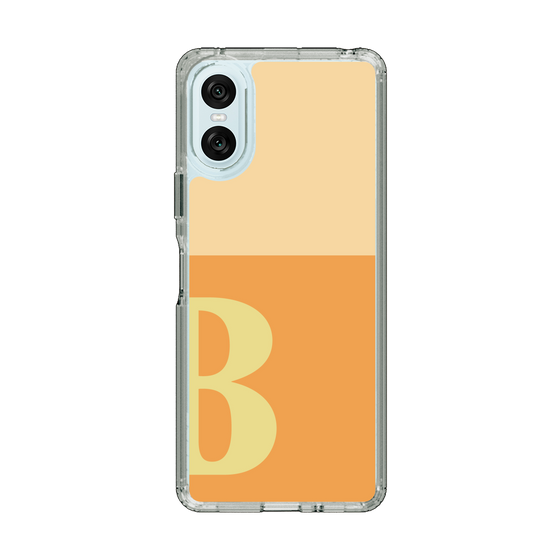 Slim Protection Case［ Original - initial two tone - B orange ］