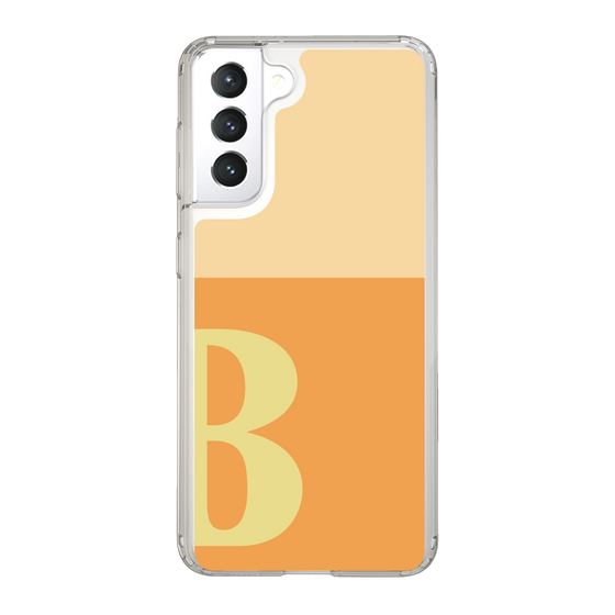 Slim Protection Case［ Original - initial two tone - B orange ］