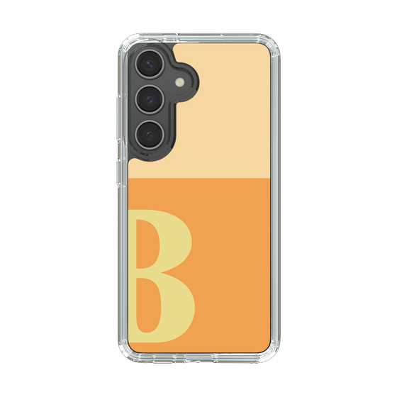 Slim Protection Case［ Original - initial two tone - B orange ］