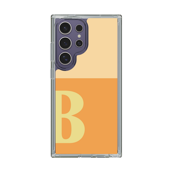 Slim Protection Case［ Original - initial two tone - B orange ］