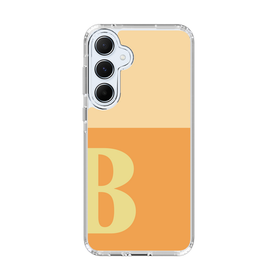 Slim Protection Case［ オリジナル - initial two tone - B orange ］
