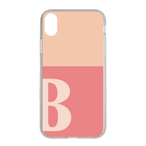 Slim Protection Case［ Original - initial two tone - B pink ］