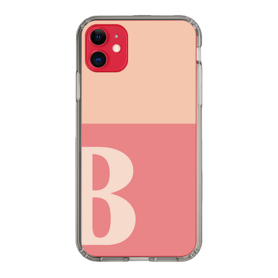 Slim Protection Case［ Original - initial two tone - B pink ］