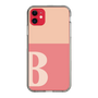 Slim Protection Case［ Original - initial two tone - B pink ］