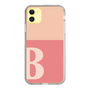 Slim Protection Case［ Original - initial two tone - B pink ］