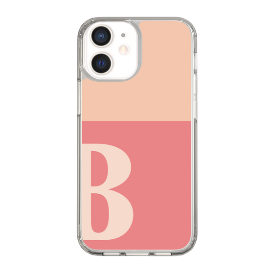 Slim Protection Case［ Original - initial two tone - B pink ］