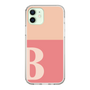 Slim Protection Case［ Original - initial two tone - B pink ］