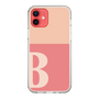 Slim Protection Case［ Original - initial two tone - B pink ］