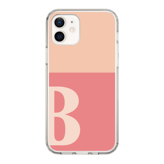 Slim Protection Case［ Original - initial two tone - B pink ］