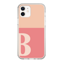 Slim Protection Case［ Original - initial two tone - B pink ］