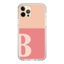 Slim Protection Case［ Original - initial two tone - B pink ］