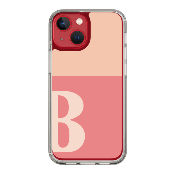 Slim Protection Case［ Original - initial two tone - B pink ］