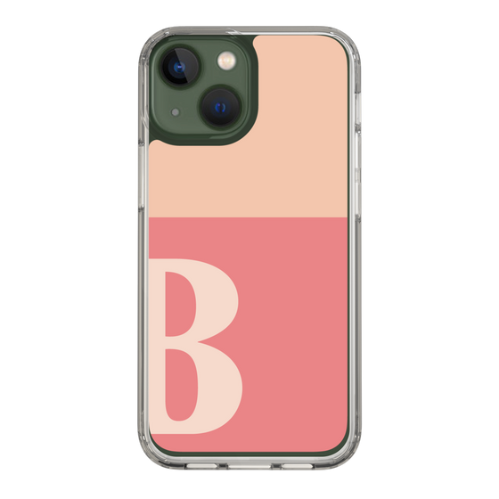 Slim Protection Case［ Original - initial two tone - B pink ］