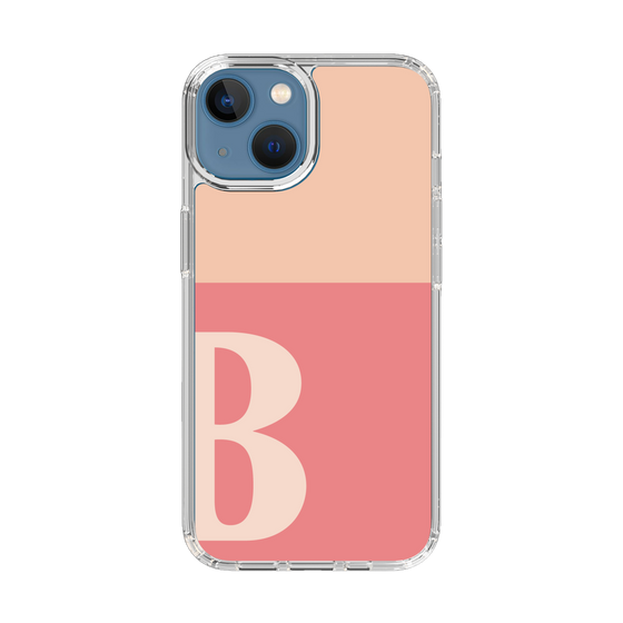 Slim Protection Case［ Original - initial two tone - B pink ］