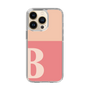 Slim Protection Case［ Original - initial two tone - B pink ］