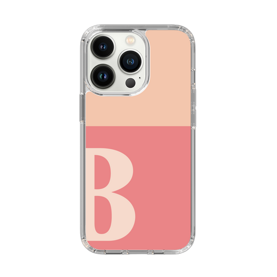 Slim Protection Case［ Original - initial two tone - B pink ］