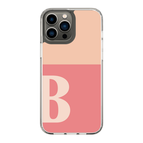 Slim Protection Case［ Original - initial two tone - B pink ］