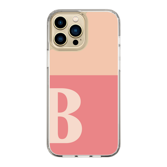 Slim Protection Case［ Original - initial two tone - B pink ］