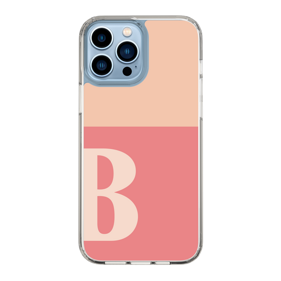 Slim Protection Case［ Original - initial two tone - B pink ］
