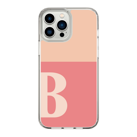 Slim Protection Case［ Original - initial two tone - B pink ］