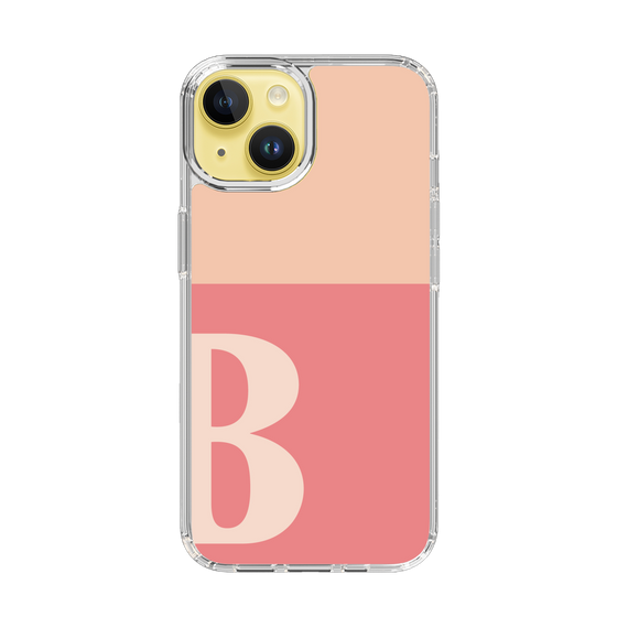 Slim Protection Case［ Original - initial two tone - B pink ］