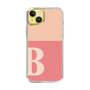 Slim Protection Case［ Original - initial two tone - B pink ］