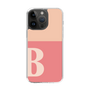 Slim Protection Case［ Original - initial two tone - B pink ］
