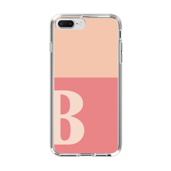 Slim Protection Case［ Original - initial two tone - B pink ］