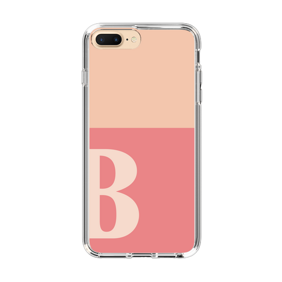 Slim Protection Case［ Original - initial two tone - B pink ］