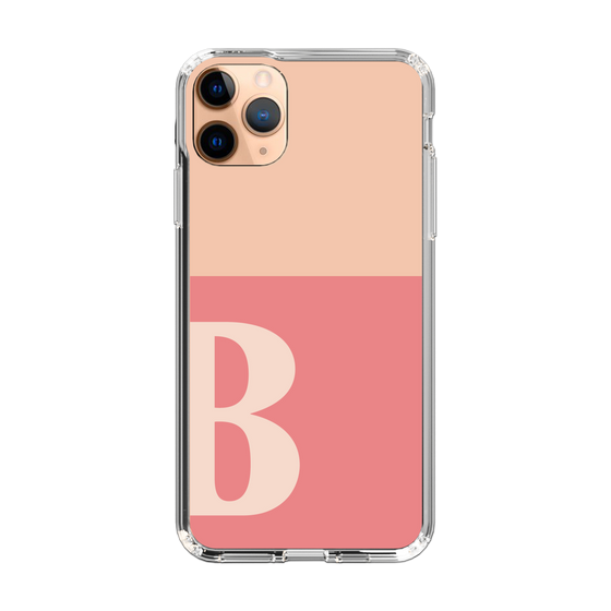 Slim Protection Case［ Original - initial two tone - B pink ］