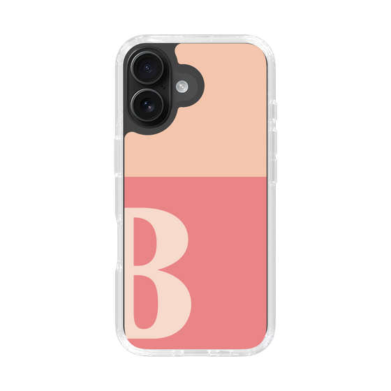 Slim Protection Case［ オリジナル - initial two tone - B pink ］