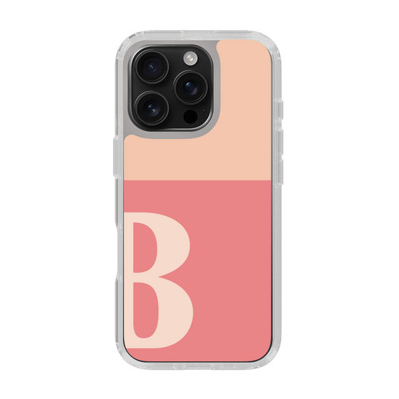 Slim Protection Case［ オリジナル - initial two tone - B pink ］