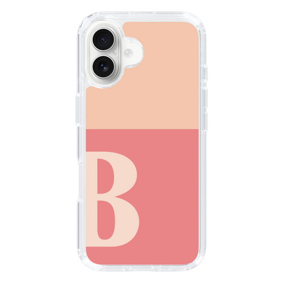 Slim Protection Case［ オリジナル - initial two tone - B pink ］