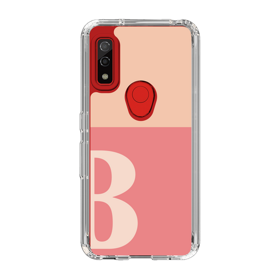 Slim Protection Case［ Original - initial two tone - B pink ］