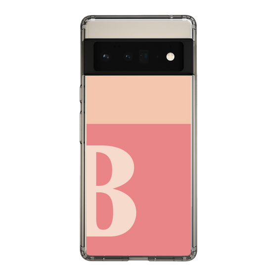 Slim Protection Case［ Original - initial two tone - B pink ］