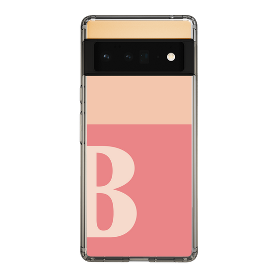 Slim Protection Case［ Original - initial two tone - B pink ］