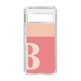 Slim Protection Case［ Original - initial two tone - B pink ］