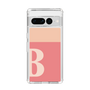 Slim Protection Case［ Original - initial two tone - B pink ］