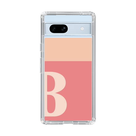 Slim Protection Case［ Original - initial two tone - B pink ］