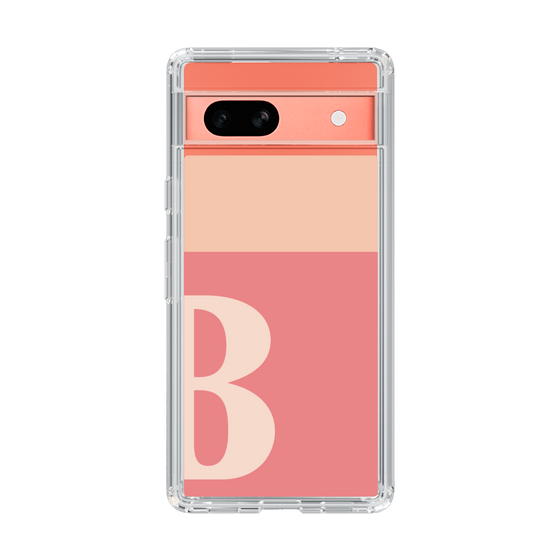 Slim Protection Case［ Original - initial two tone - B pink ］