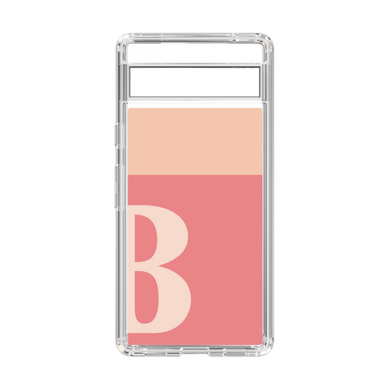 Slim Protection Case［ Original - initial two tone - B pink ］