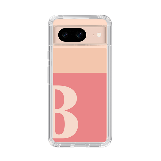 Slim Protection Case［ Original - initial two tone - B pink ］
