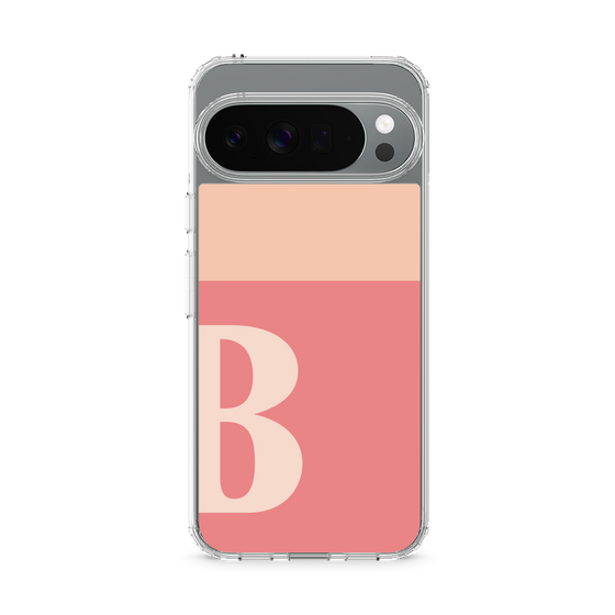 Slim Protection Case［ Original - initial two tone - B pink ］
