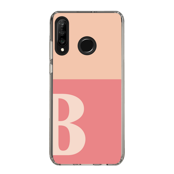 Slim Protection Case［ Original - initial two tone - B pink ］