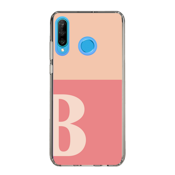 Slim Protection Case［ Original - initial two tone - B pink ］