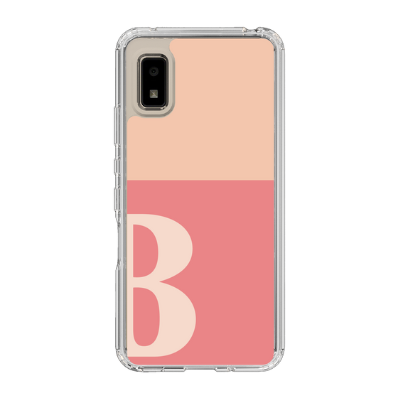 Slim Protection Case［ Original - initial two tone - B pink ］