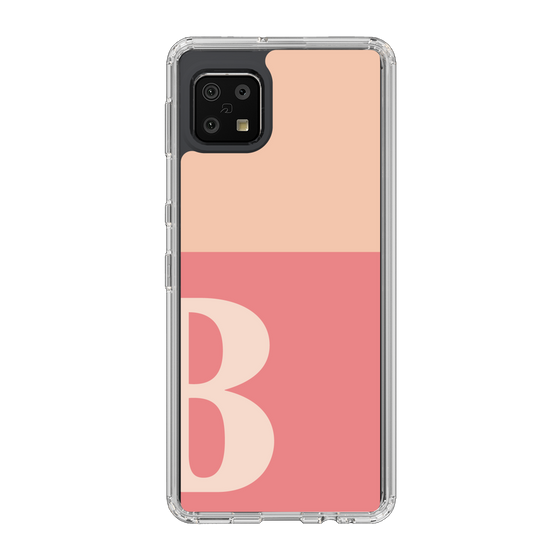 Slim Protection Case［ Original - initial two tone - B pink ］