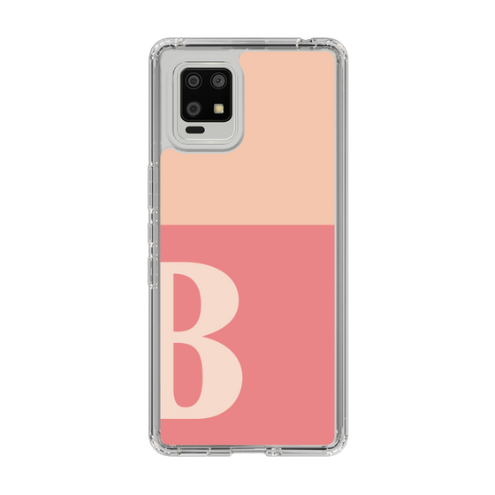 Slim Protection Case［ Original - initial two tone - B pink ］