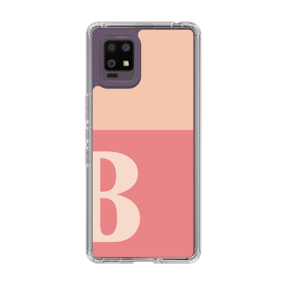 Slim Protection Case［ Original - initial two tone - B pink ］