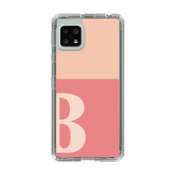 Slim Protection Case［ Original - initial two tone - B pink ］
